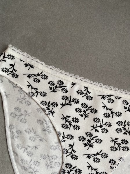3'LÜ Paket Cotton Slip