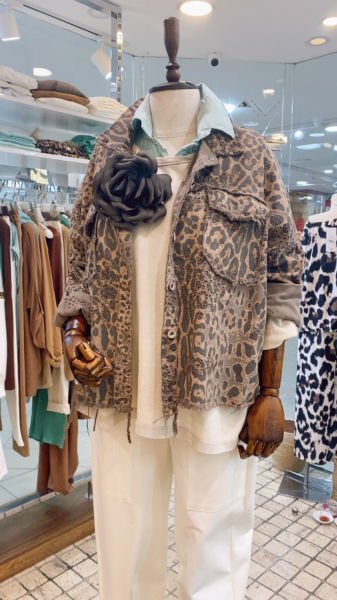 Leopar Desen Ceket