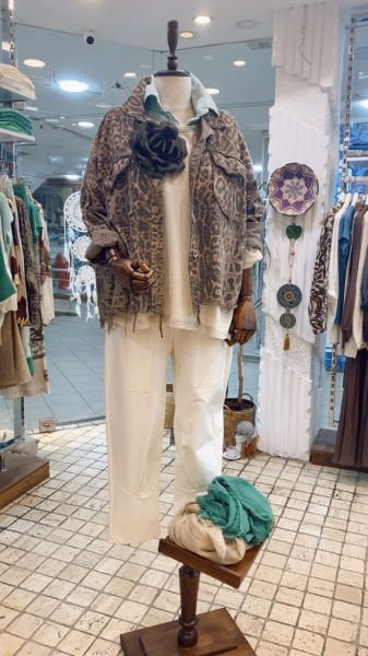 Leopar Desen Ceket